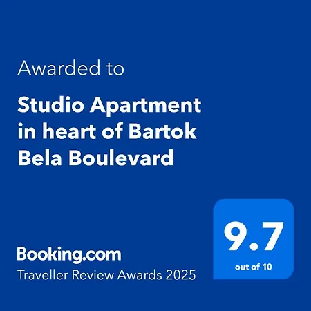 Апартаменты In Heart Of Bartok Bela Boulevard *